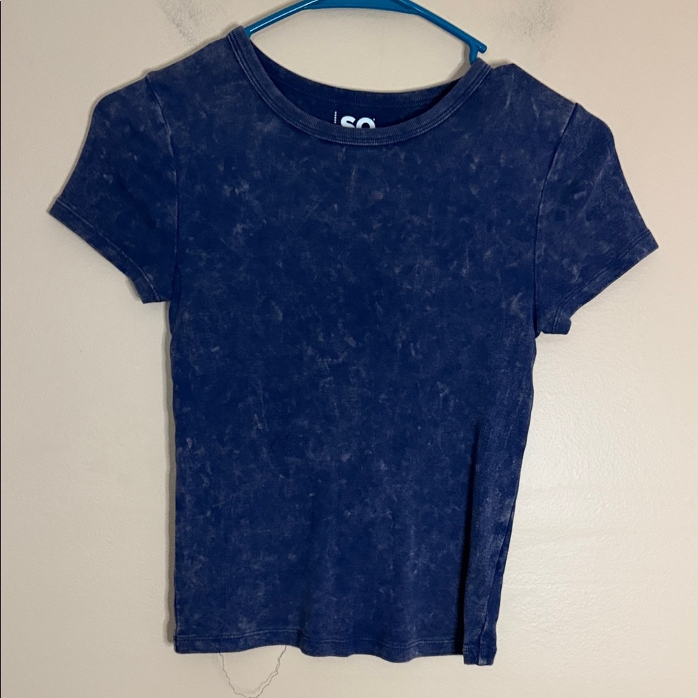 SO Navy Graphic Logo Tee